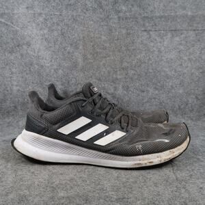 Adidas Shoes Mens 10.5 Athletic Trainer Runfalcon Sneakers Active Sport Grey